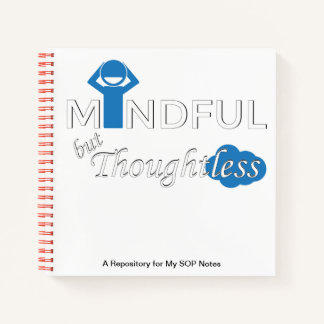 Spiral Notebook for recording ideas and steps