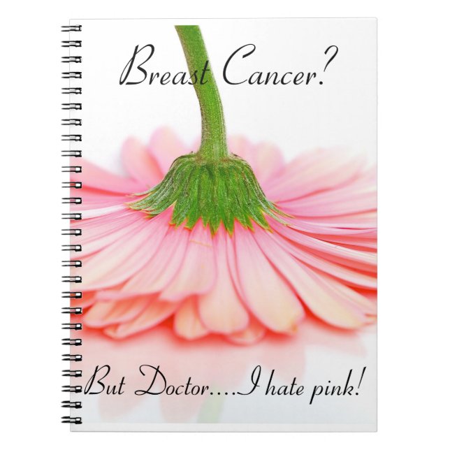 Spiral Notebook for the Breast Cancer Survivor (Front)