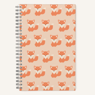 Spiral Notebook Fox