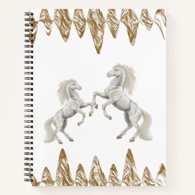 Spiral Notebook Horse (Front)