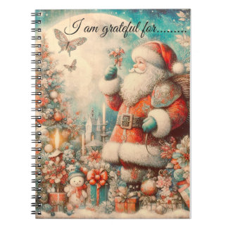 Spiral Notebook I am grateful for.. magical image