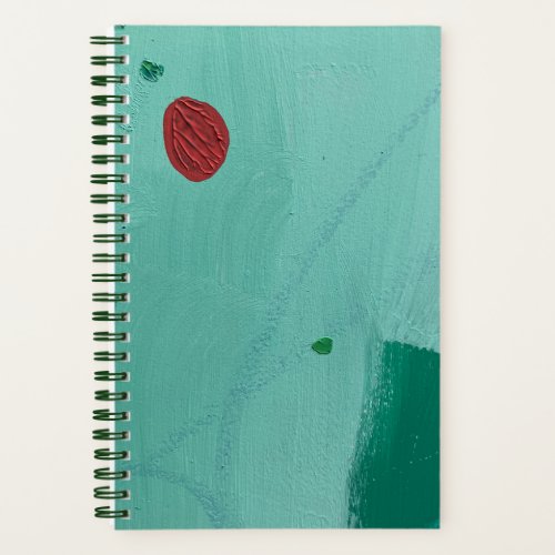 Spiral Notebook in Flying Cherry Design