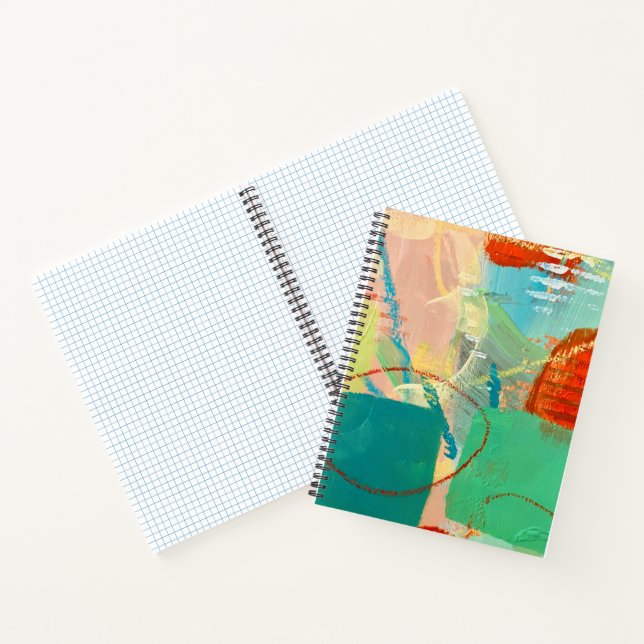 Spiral Notebook in Playground Design (Inside)