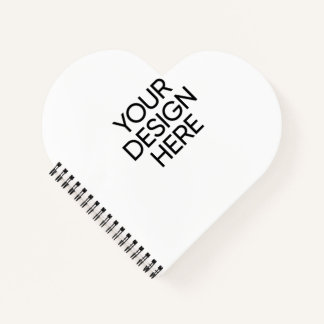 Spiral Notebook Inside Plain with Black Spiral