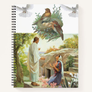 Spiral Notebook Jesus Christ