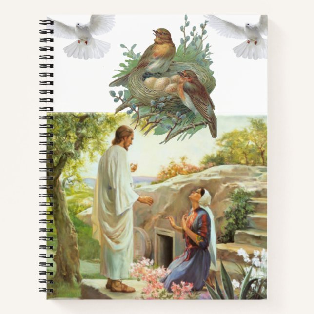 Spiral Notebook Jesus Christ (Front)