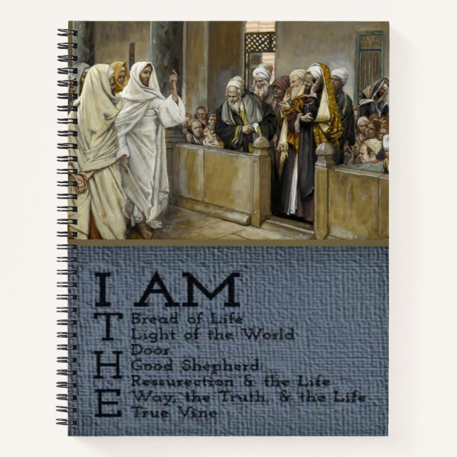 Spiral Notebook Jesus Christ (Front)