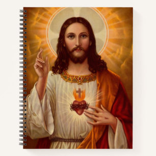 Spiral Notebook Jesus Christ