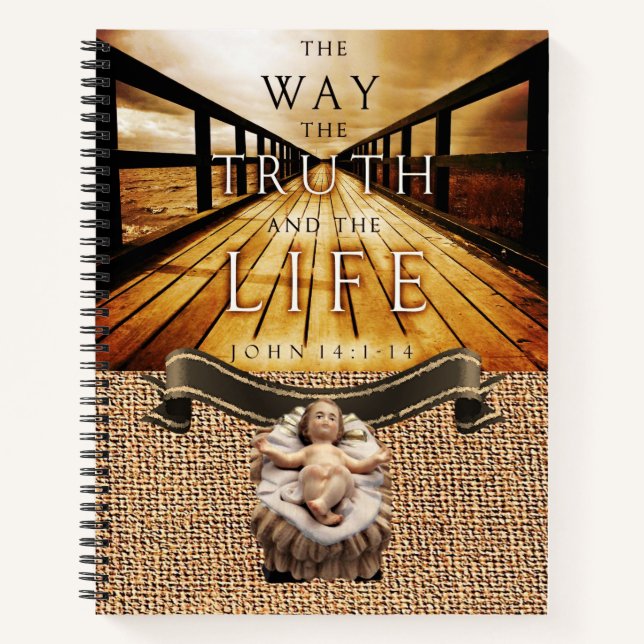 Spiral Notebook Jesus Christ (Front)
