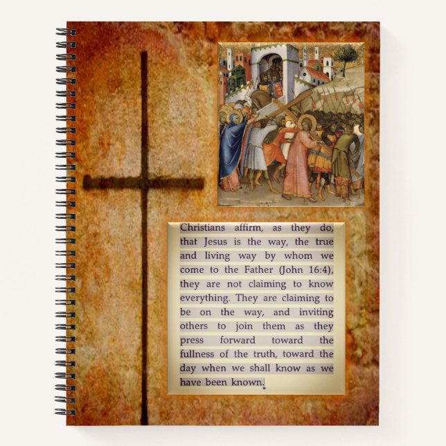 Spiral Notebook Jesus Christ (Front)