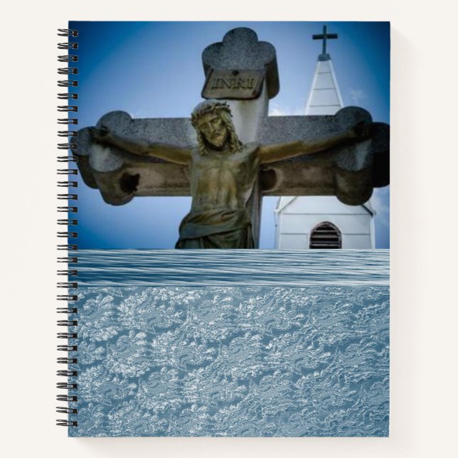 Spiral Notebook Jesus Christ (Front)