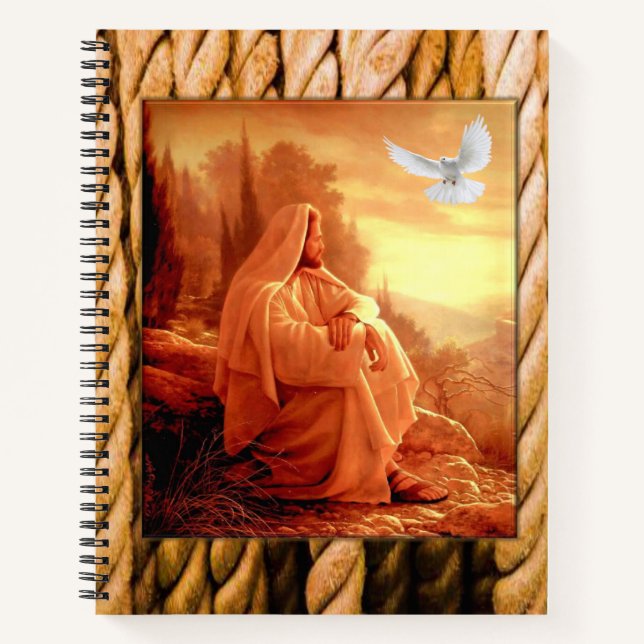 Spiral Notebook Jesus Christ (Front)