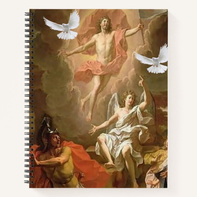 Spiral Notebook Jesus Christ (Front)