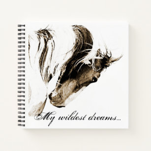  Spiral Notebook Journal Wild Horse Picasso Covers