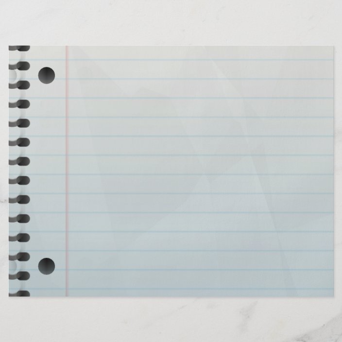 Spiral Notebook Lined Paper