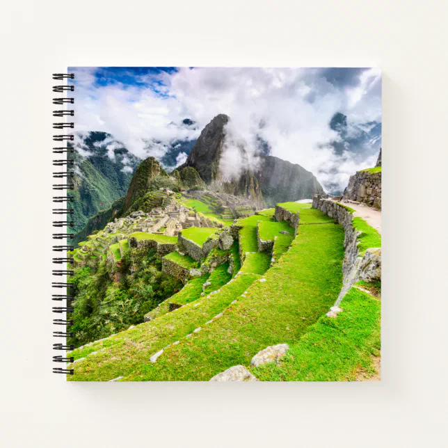Spiral Notebook Machu Picchu, Cusco - Peru (Front)