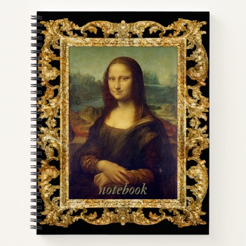 Spiral Notebook Mona Lisa