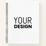 Spiral Notebook [multi Size &amp; Colors] at Zazzle