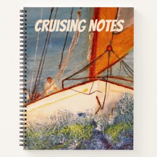 Spiral Notebook - Sailing Cruise Notes