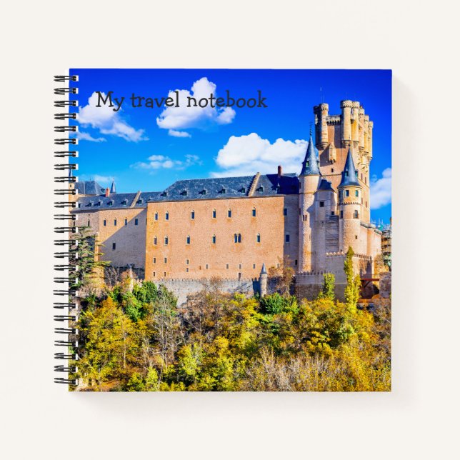 Spiral Notebook Segovia castle (Front)