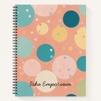 Spiral Notebook Thought Bubbles: Where Ideas Rise