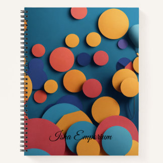 Spiral Notebook Thought Bubbles: Where Ideas Rise
