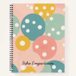 Spiral Notebook Thought Bubbles: Where Ideas Rise