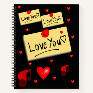 Spiral Notebook Valentine's Day