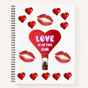 Spiral Notebook Valentine's Day