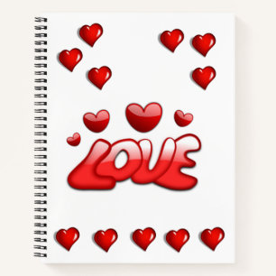Spiral Notebook Valentine's Day