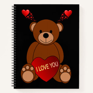 Spiral Notebook Valentine's Day