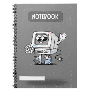 Spiral Notebook with Unique Design