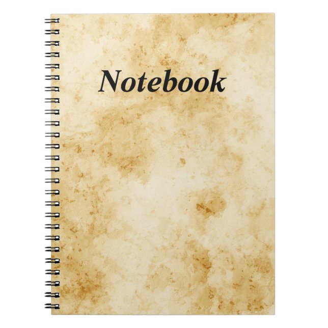 Spiral Notebook with Your Favorite Personalized (Front)