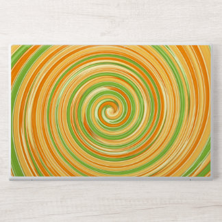 Spiral of Fun Citrus Colors  HP Laptop Skin