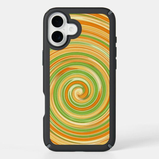 Spiral of Fun Citrus Colors  Speck iPhone Case (Front)