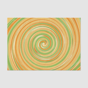 Spiral of Fun Citrus Colors Tissue Paper