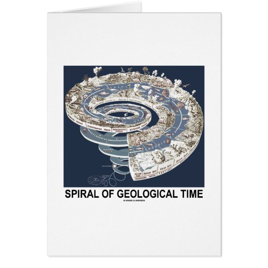 Spiral Of Geological Time (Earth's History Spiral) (Front)