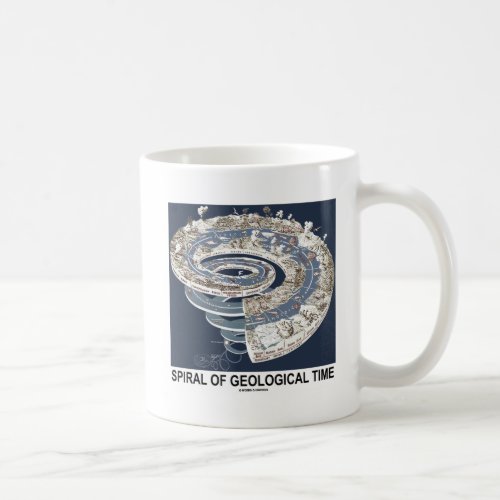 Spiral Of Geological Time Earths History Spiral Coffee Mug