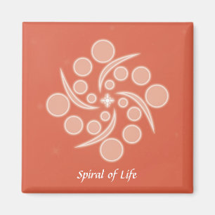 Spiral of Life Magnet