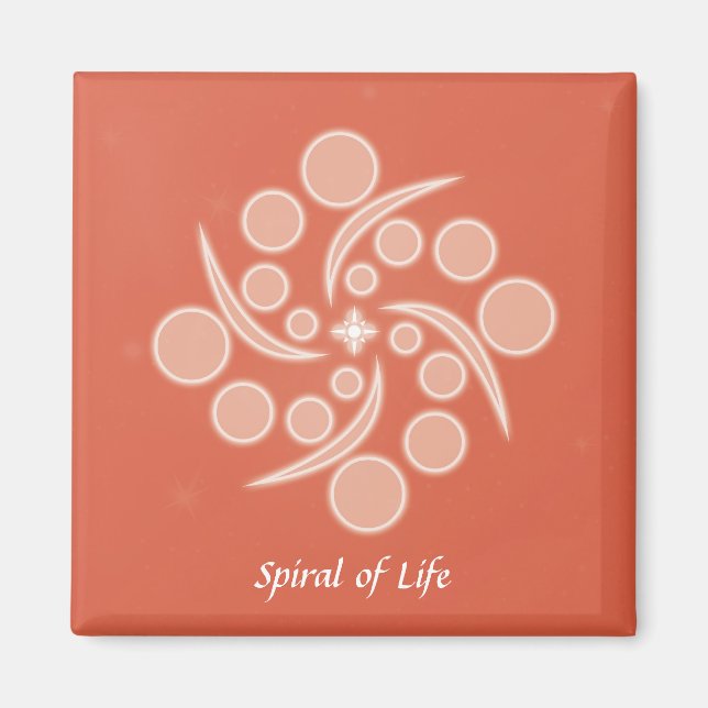 Spiral of Life Magnet (Front)