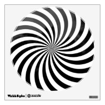 Spiral Optical Illusion Wall Decal