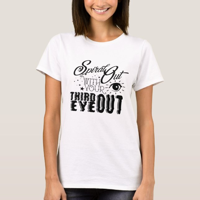Spiral Out - Women's crop top (Front)