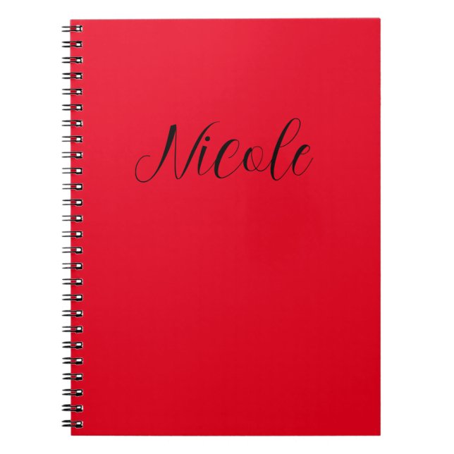 Spiral Photo Notebook (Front)