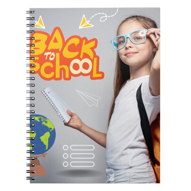 Spiral Photo Notebook (80 Pages B&W) (Front)