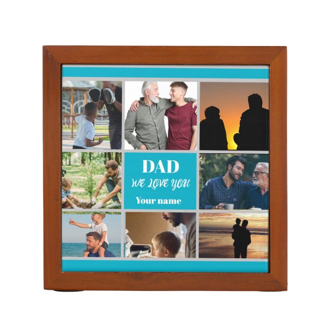 Spiral Photo Notebook Desk Organizer (Front)