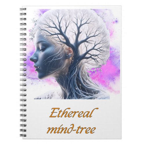 Spiral Photo NotebookEthereal Mind_Tree Notebook