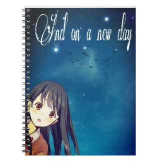 spiral Photo Notebook for anime lovers