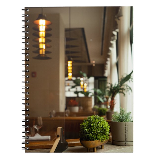 Spiral Photo Notebook. Interior Spaces1. Notebook (Front)