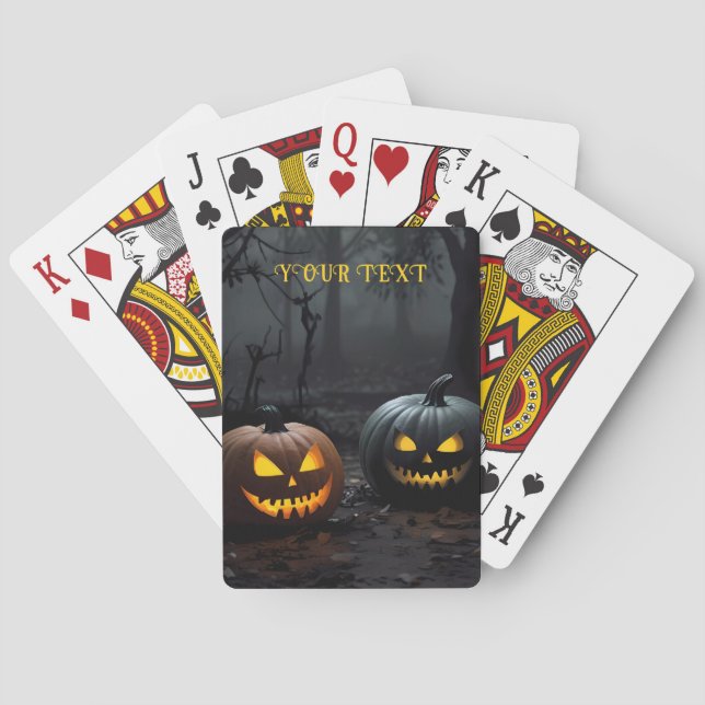 Spiral Photo Notebook Poker Cards (Back)