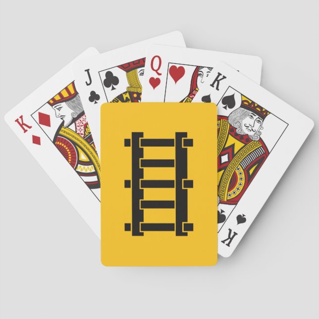 Spiral Photo Notebook Poker Cards (Back)